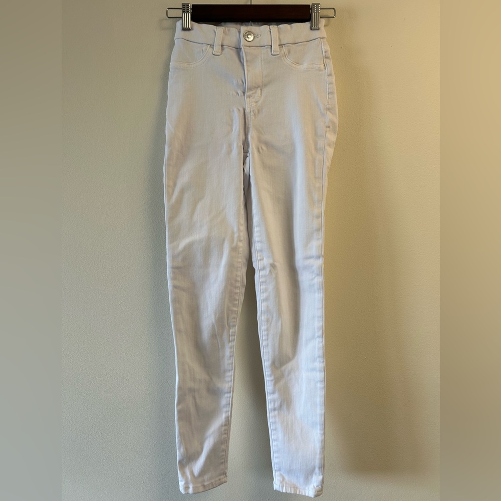 AE White Curvy Hi-Rise Jegging Jeans